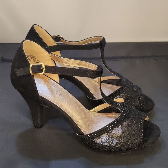 DREAM PAIRS WOMEN'S FASHION STILETTOS OPEN TOE PUMP HEEL SANDALS - Picture 11 of 16